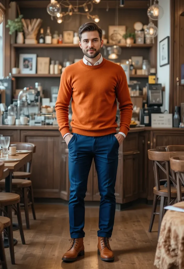 15 Winter Sweater Outfits for Men That Feel Cozy & Cool