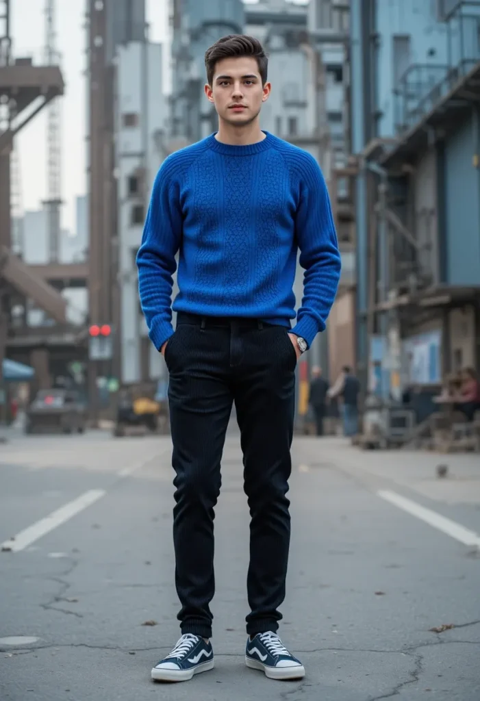 15 Winter Sweater Outfits for Men That Feel Cozy & Cool