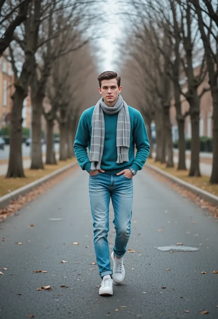15 Winter Sweater Outfits for Men That Feel Cozy & Cool