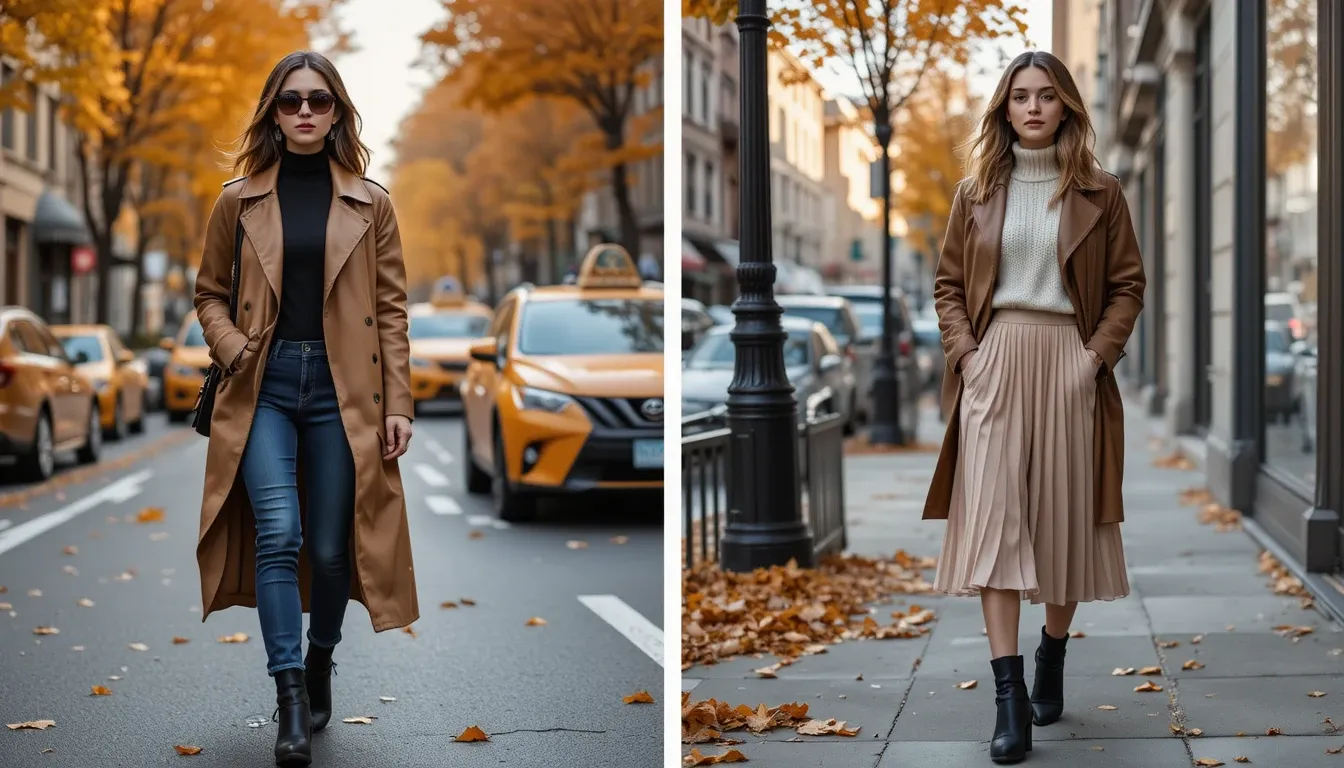 Girls autumn street style
