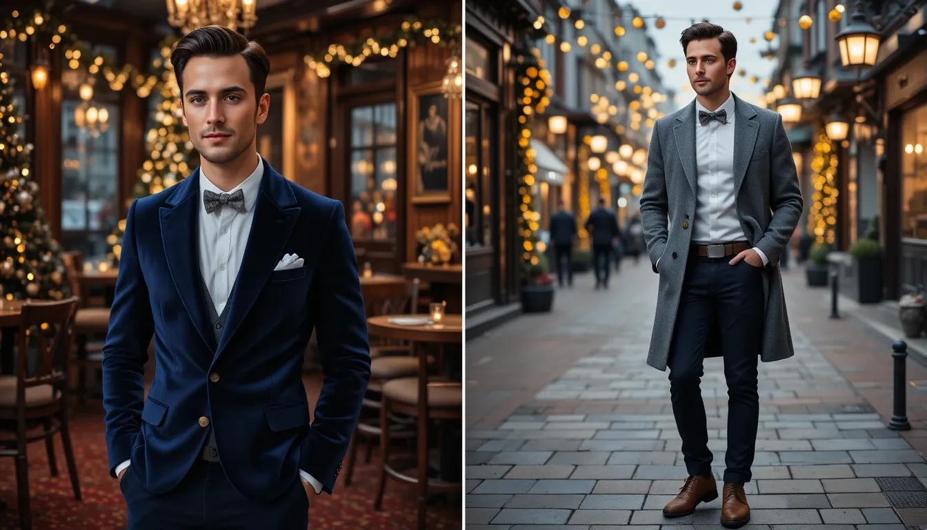 Classy Christmas outfits for men