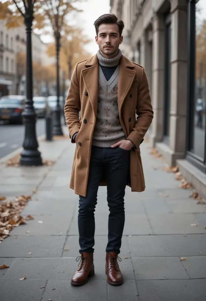 14 Fall Boots Outfit Ideas for Men That Always Look Sharp