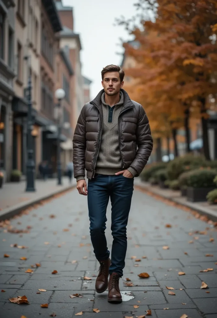 14 Fall Boots Outfit Ideas for Men That Always Look Sharp