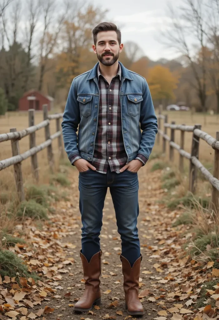 14 Fall Boots Outfit Ideas for Men That Always Look Sharp