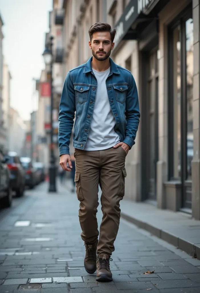 Fall Denim Jacket Looks Men Rely on Every Year