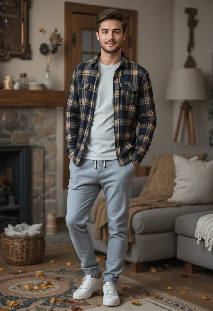Fall Flannel Styling for Men