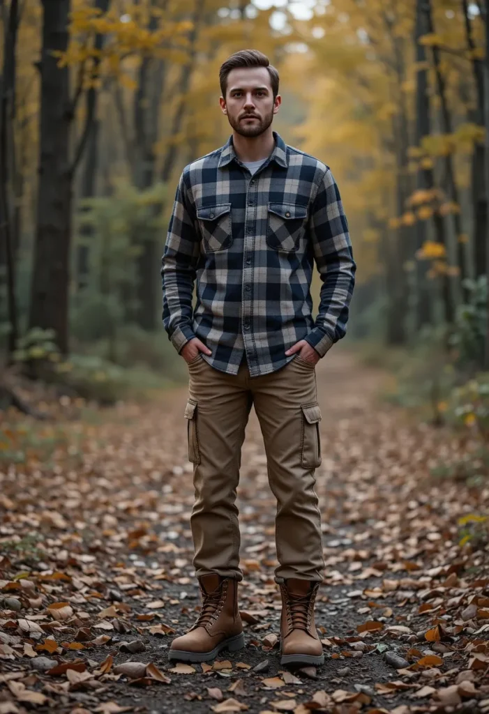 Fall Flannel Styling for Men