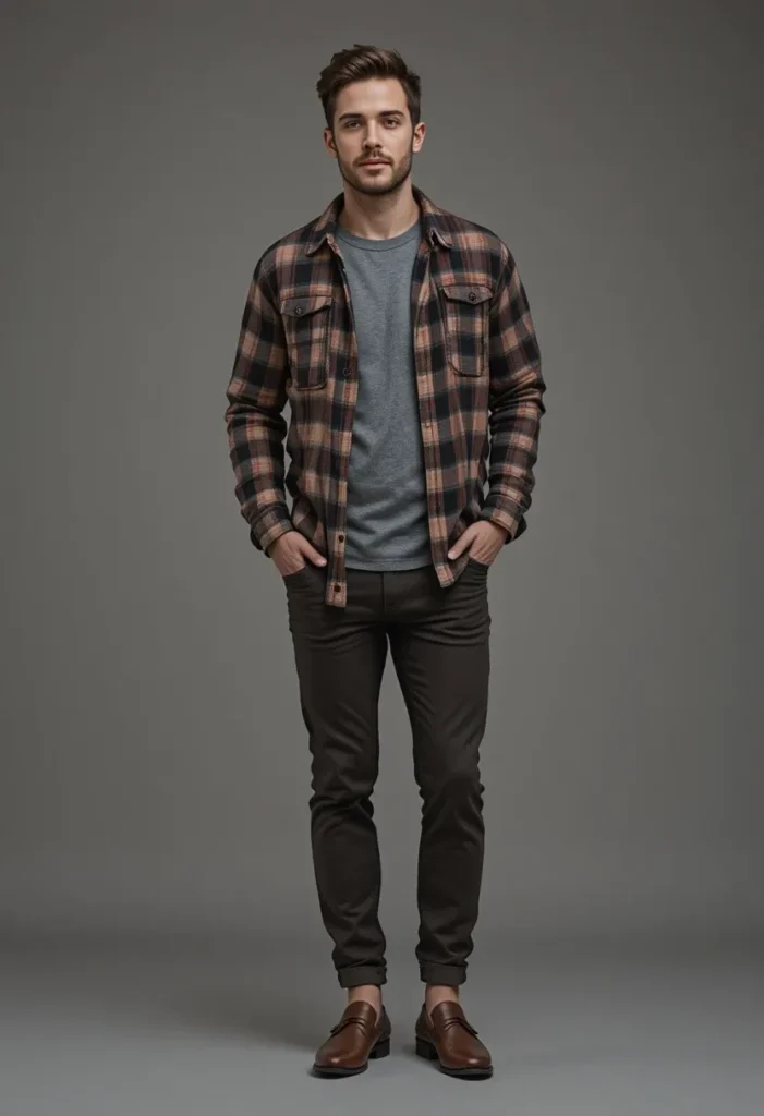 Fall Flannel Styling for Men