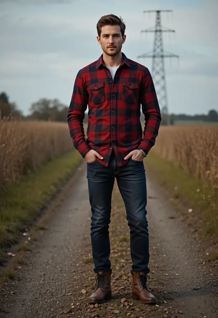 Fall Flannel Styling for Men