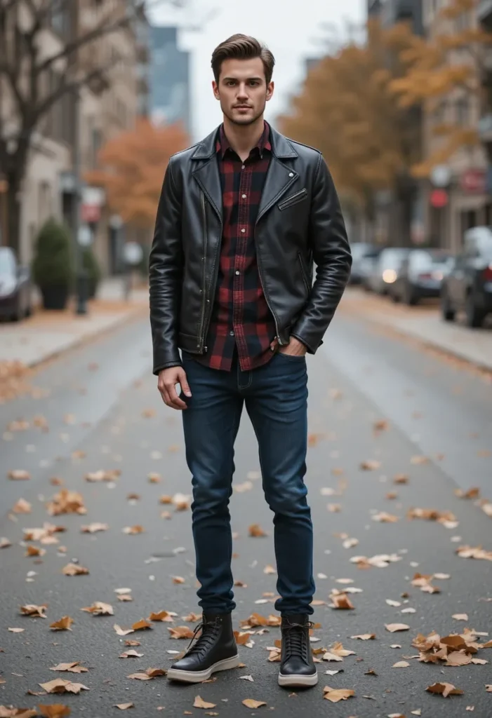 Fall Flannel Styling for Men