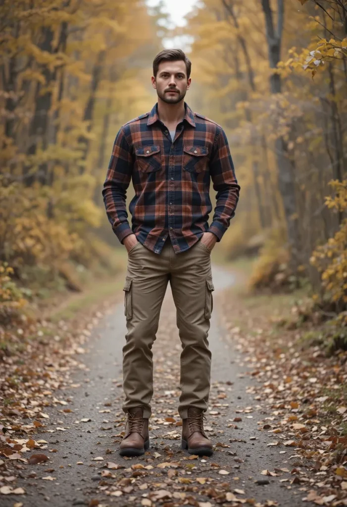 Fall Flannel Styling for Men