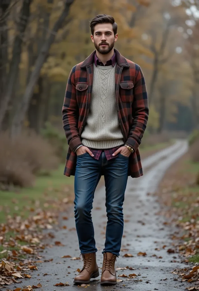 Fall Flannel Styling for Men