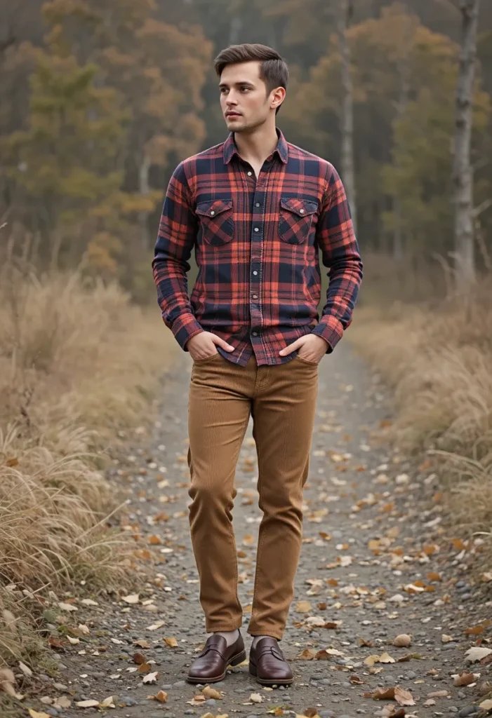 Fall Flannel Styling for Men