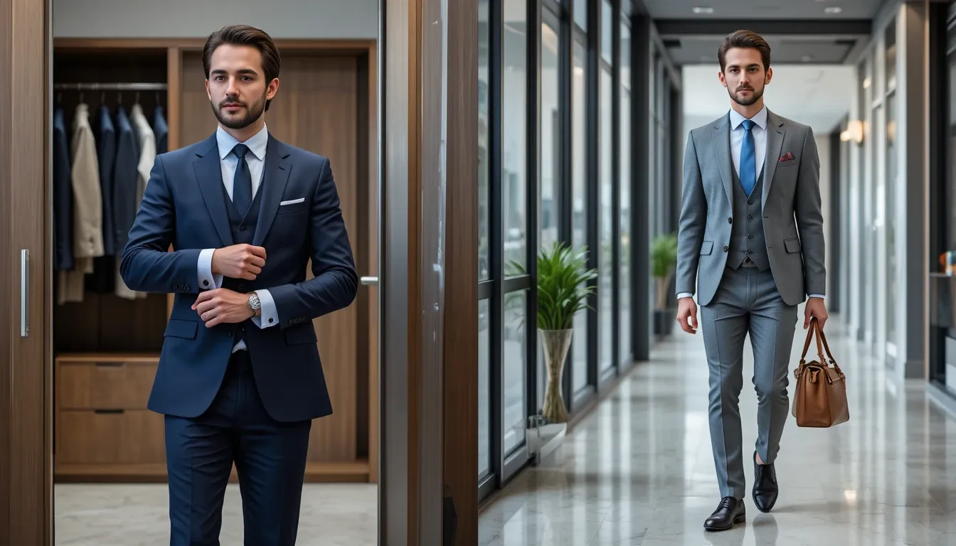 Men business outfits for all season