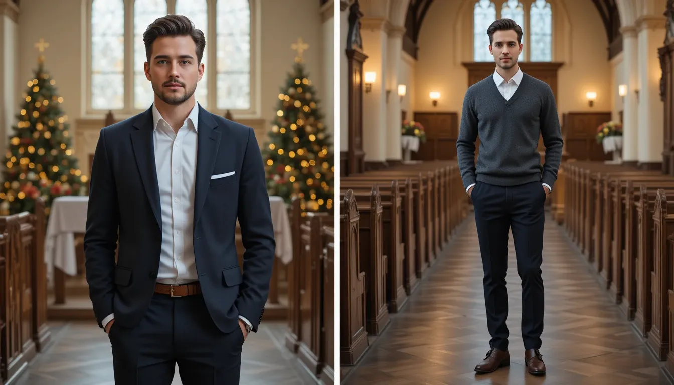 Men Christmas outfits