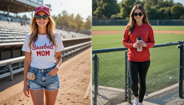 Mom Baseball Outfits