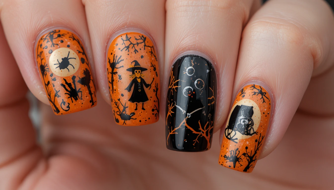 Spooky & Stylish Halloween Nail Ideas to Try in 2025