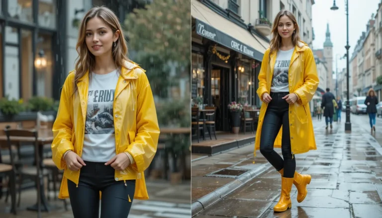 Rainy Day Stylish Outfit Ideas for Women