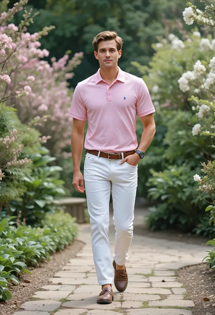 Spring Polo Outfit Ideas for Men That Stay Classic