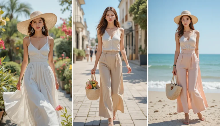 Woman summer outfits ideas: Stylish dress for hot days