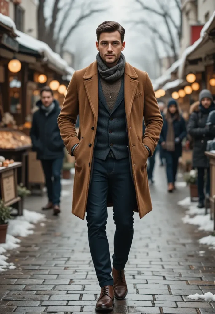 15 Winter Coat Styling for Men: Classy & Functional