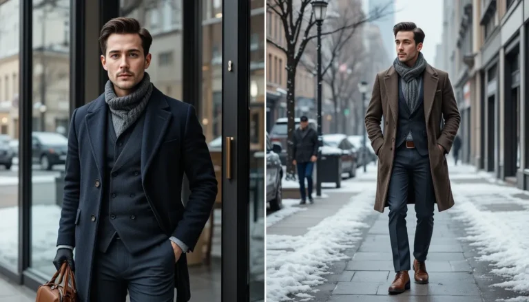 12 Classy Winter Looks for Men to Stay Warm in Style