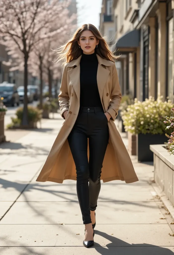 Winter to Spring Outfits Women