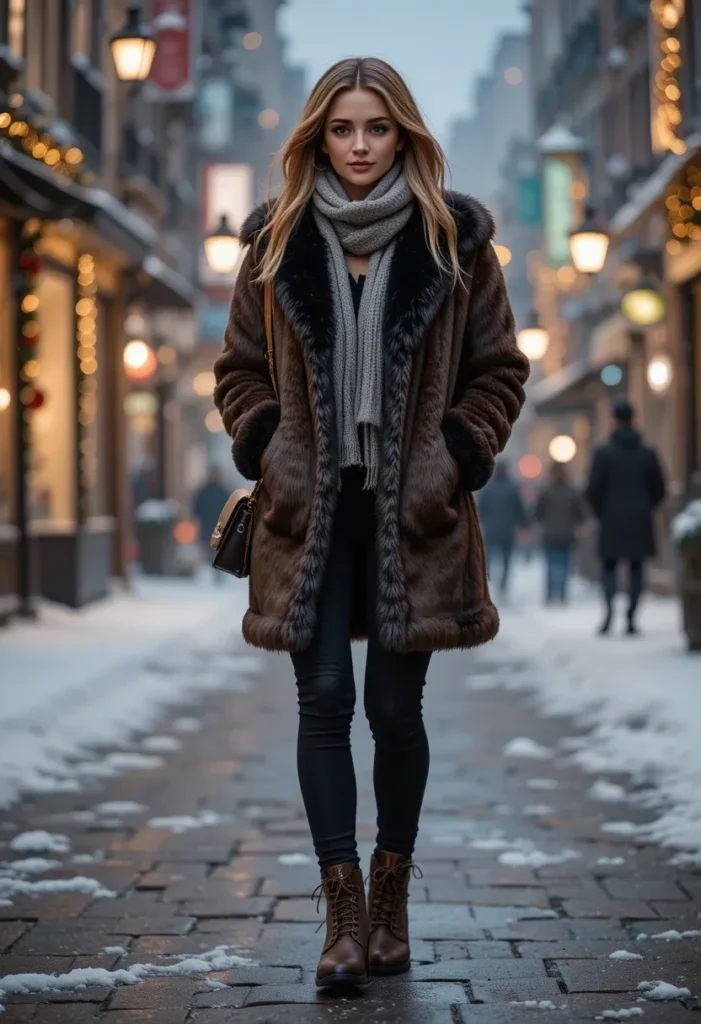14 Women Winter Travel Outfits for Snow