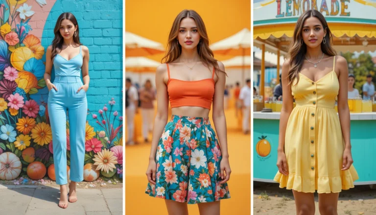 Women summer outfits_stylish, modern and suitable for hot days
