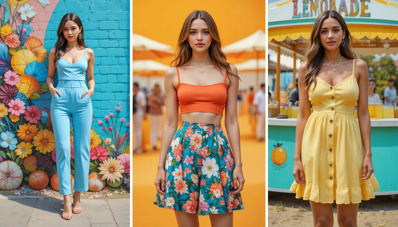 Women summer outfits_stylish, modern and suitable for hot days