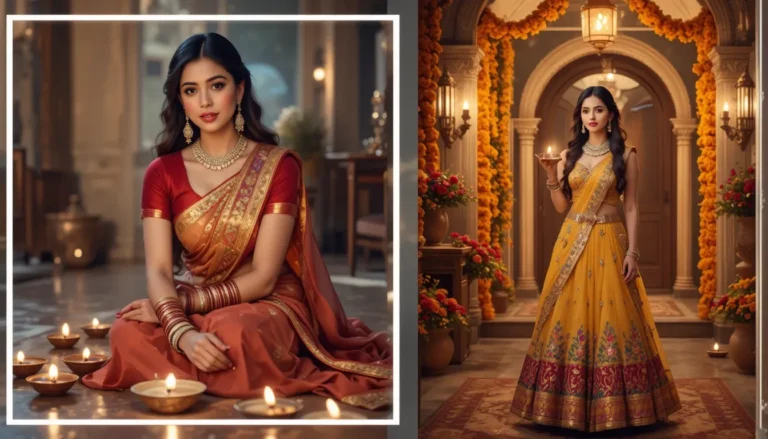 Diwali Ethnic Outfits for Festive Glam