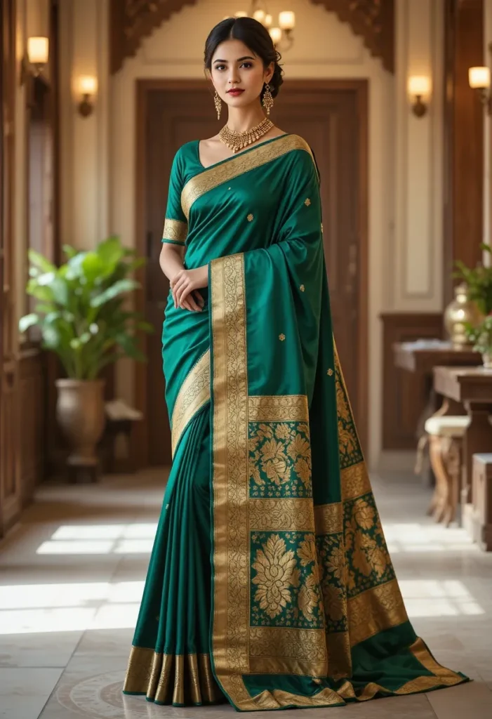 Flowing Silk Saree
