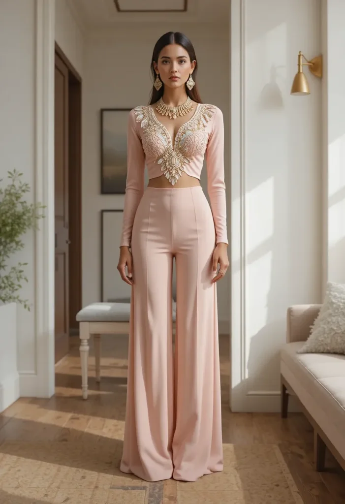 Co-ord Set with Statement Accessories