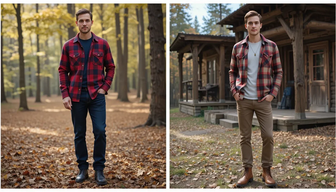 Fall Flannel Styling for Men: Timeless & Rugged
