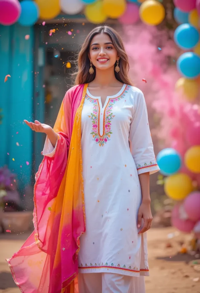 Holi Festival Outfits for Women