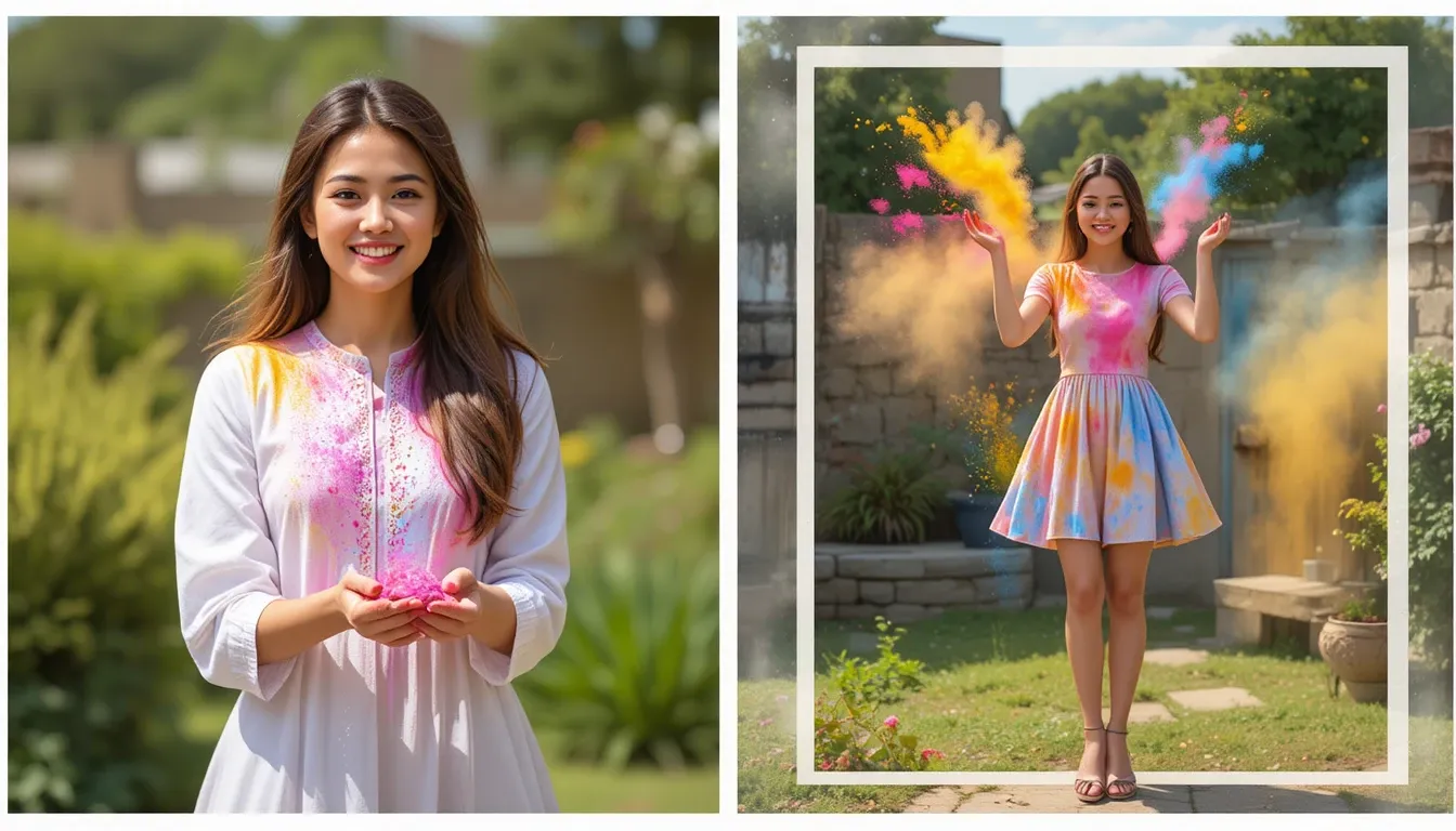 Holi Festival Outfits for Women to Celebrate in Colorful Style
