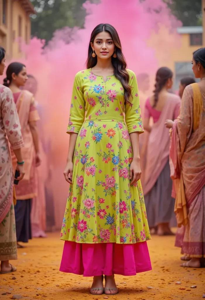Holi Festival Outfits for Women