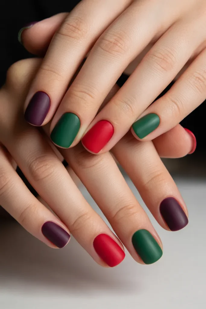 Matte Nails design for women