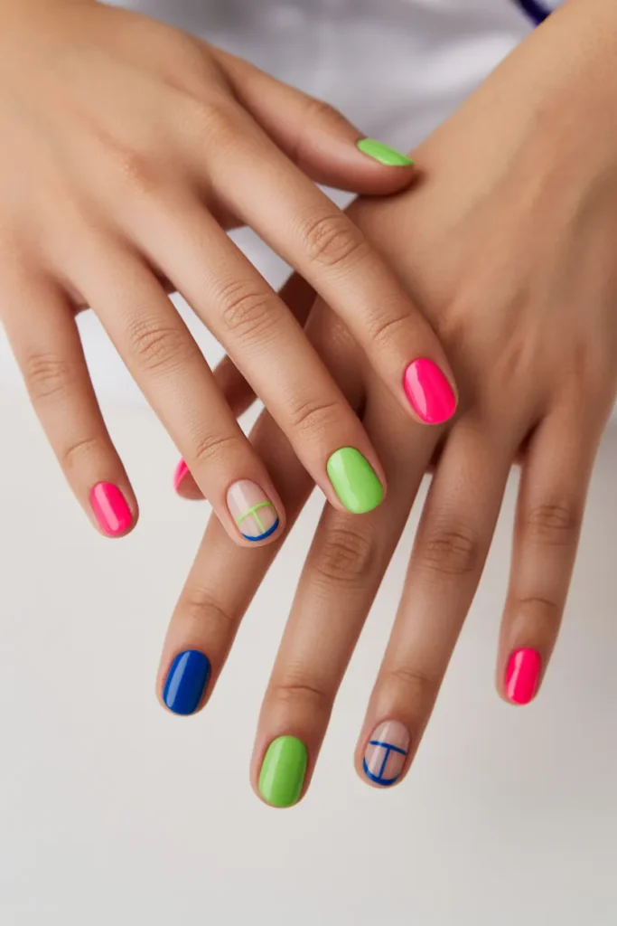 Negative Space Nails ideas for women