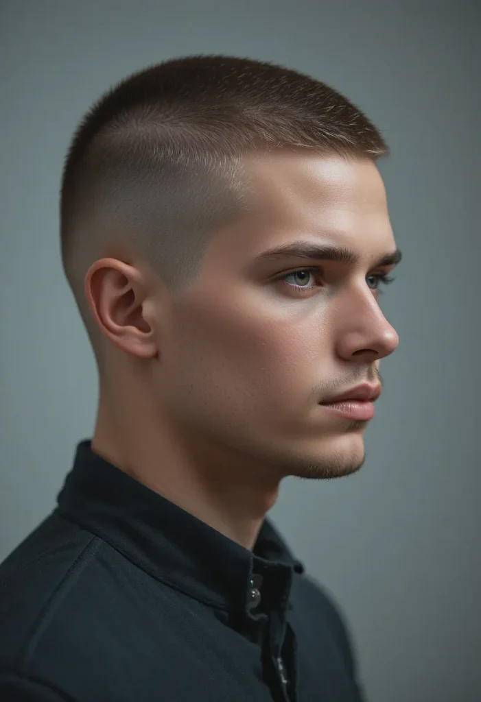 Sharp Buzz Cut Styles for Men