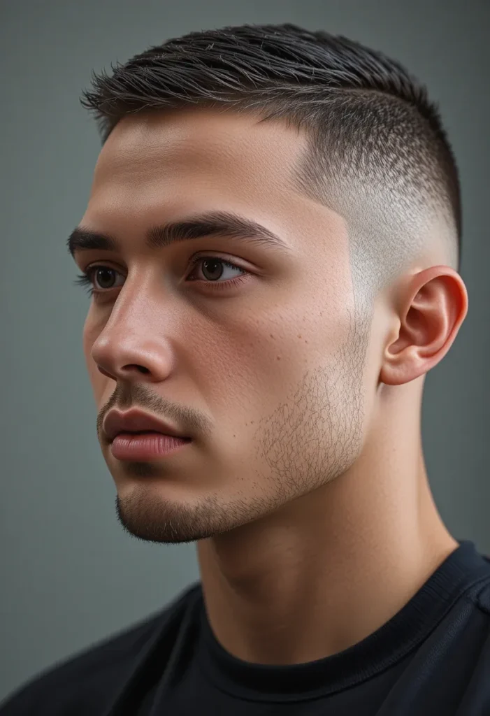 Sharp Buzz Cut Styles for Men