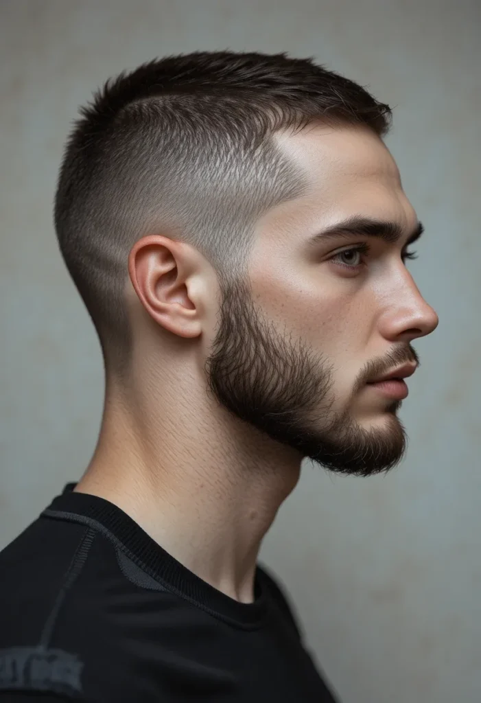 Sharp Buzz Cut Styles for Men
