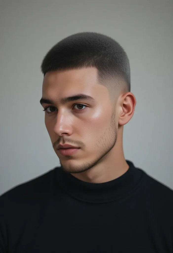 Sharp Buzz Cut Styles for Men