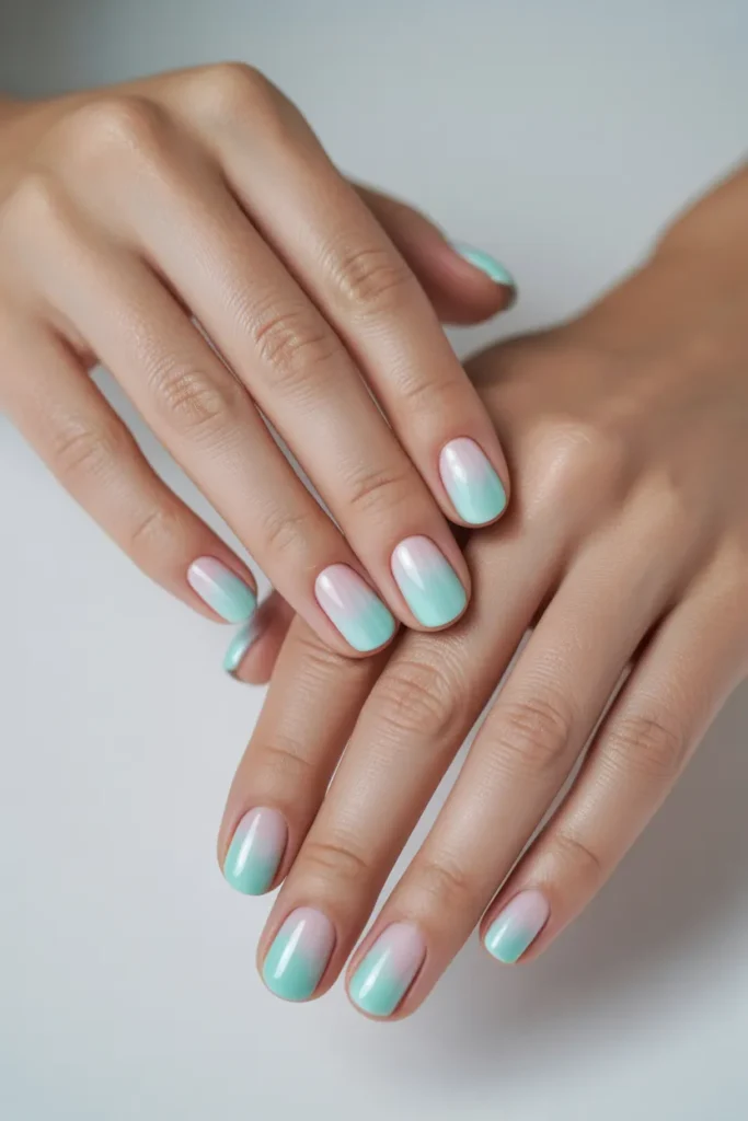 Soft Ombre Nails designs