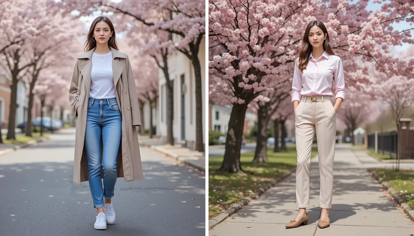 Spring Capsule Wardrobe for Women