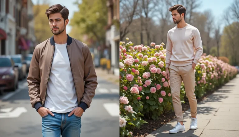 Spring Button-Down Styling for Men