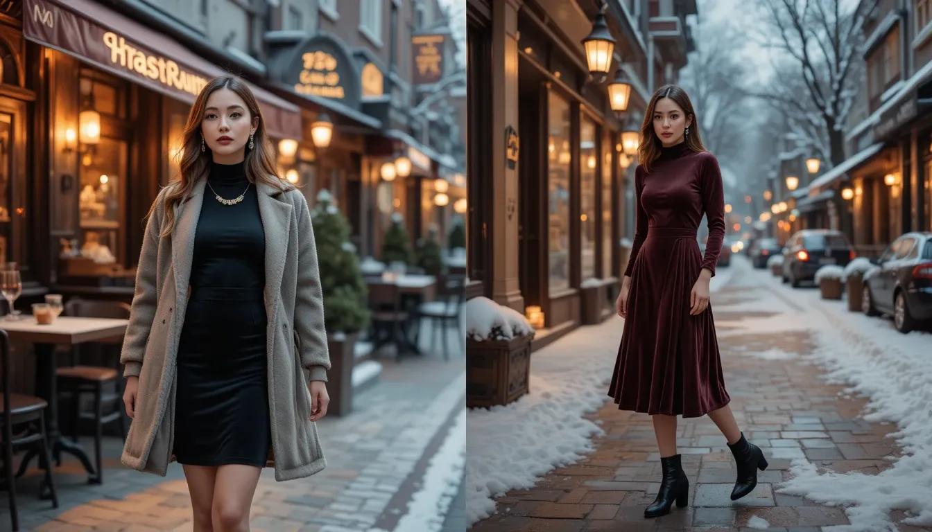 Winter Date Night Outfits Women Will Feel Amazing