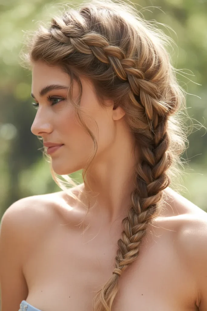 Fishtail Braid with a Twist