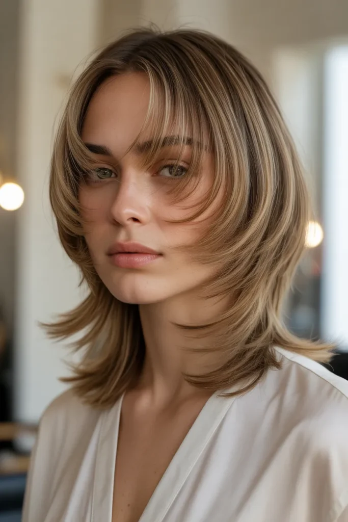 Face-Framing Butterfly Cut