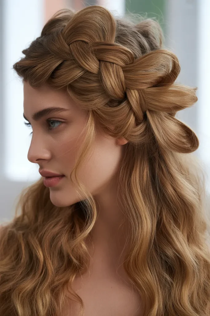 Dutch Braid with Volume